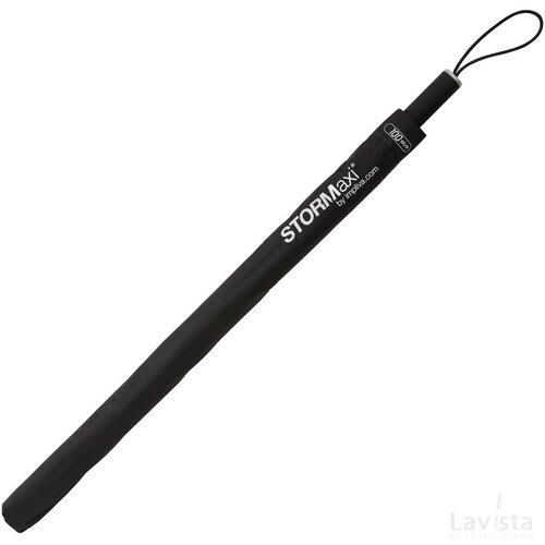 STORMaxi® aërodynamische stormparaplu zwart