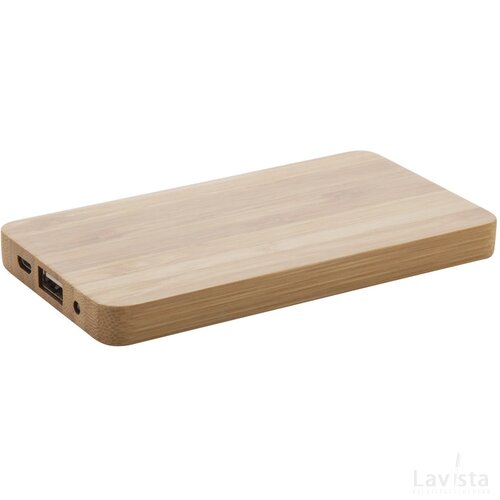 Bamboost Power Bank Bruin