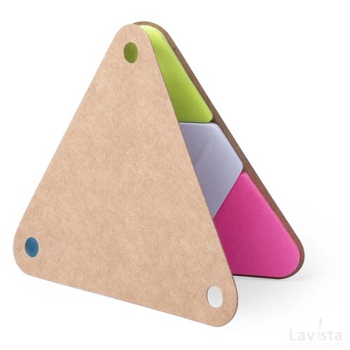 Ronux Memoblok Met Sticky Notes Naturel