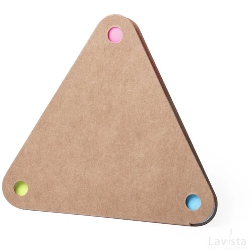 Ronux Memoblok Met Sticky Notes Naturel