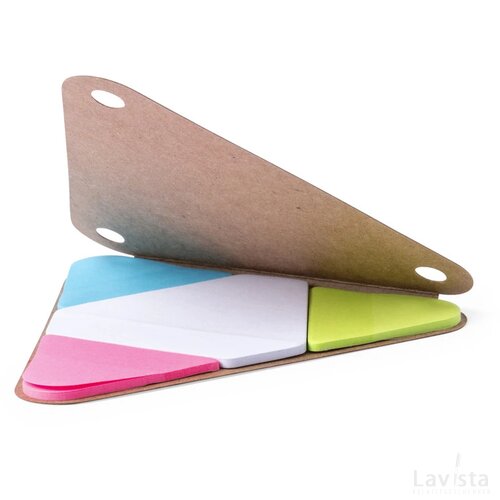 Ronux Memoblok Met Sticky Notes Naturel