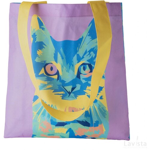 Suboshop A Custom Made Non-Woven Boodschappentas Wit