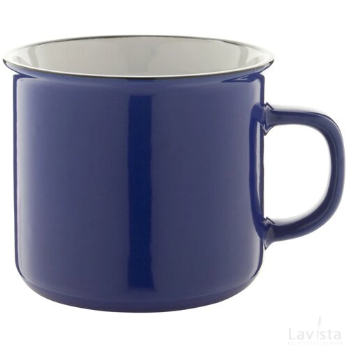 Woodstock Vintage Mok (Kobalt) Blauw