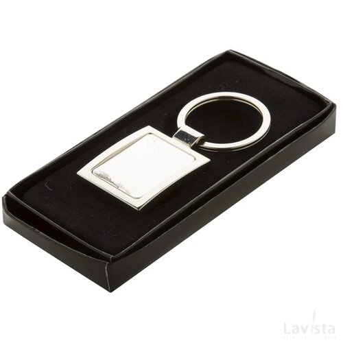 Dice Sleutelhanger Zilver
