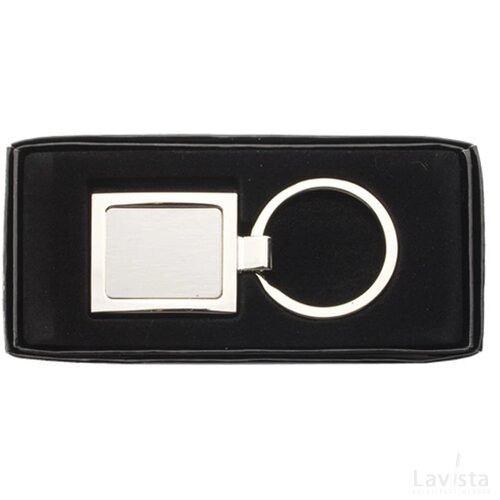 Dice Sleutelhanger Zilver