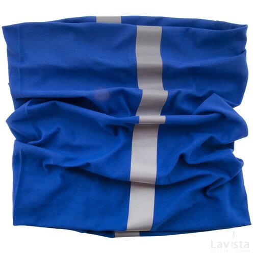 Reflecterende sjaal Blauw