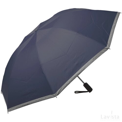 Thunder Reflecterende Paraplu (Kobalt) Blauw