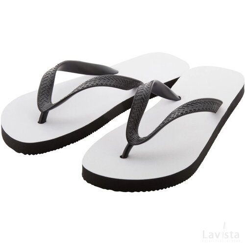 Suboslip Sublimatie Teenslippers Wit