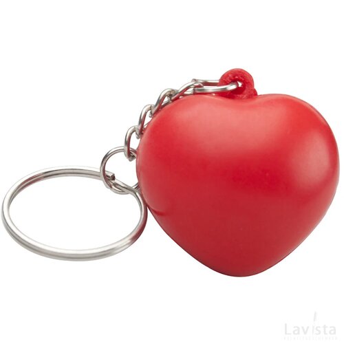 Silene Antistress Bal Met Sleutelhanger Rood