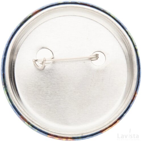 Pinbadge Mini Button Met Pin Zilver