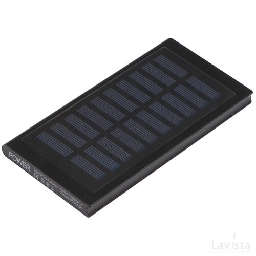 Solar powerbank zwart