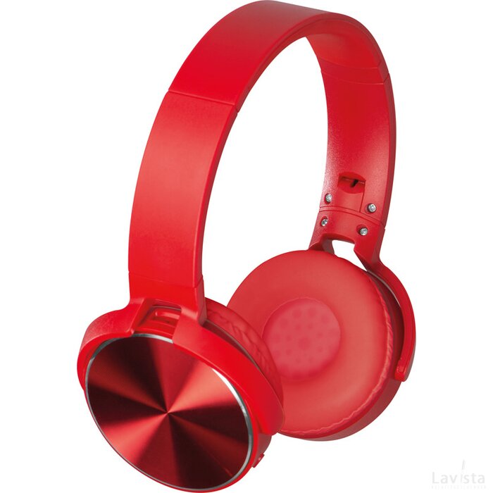 Bluetooth koptelefoon rood