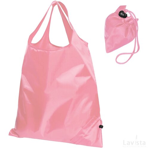 Opvouwbare draagtas roze paars