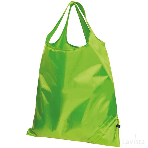 Opvouwbare draagtas appelgroen apple green appelgroen