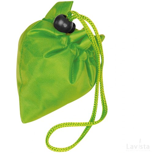 Opvouwbare draagtas appelgroen apple green appelgroen