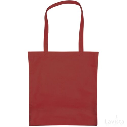 Non-woven shopping bag bordeaux