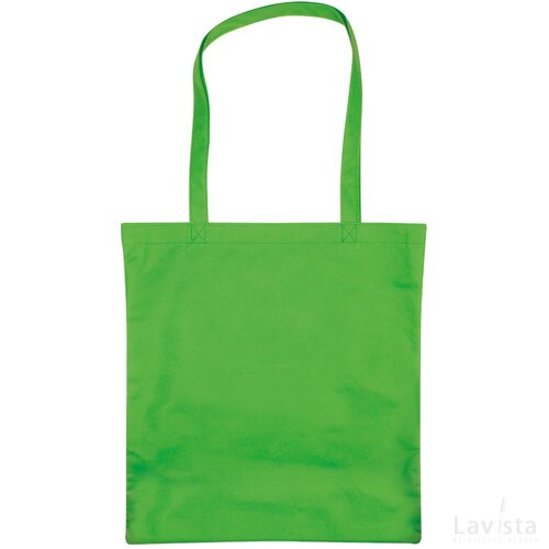 Non-woven shopping bag appelgroen apple green appelgroen
