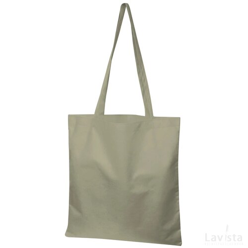 Non-woven shopping bag grijs silvergrey zilvergrijs