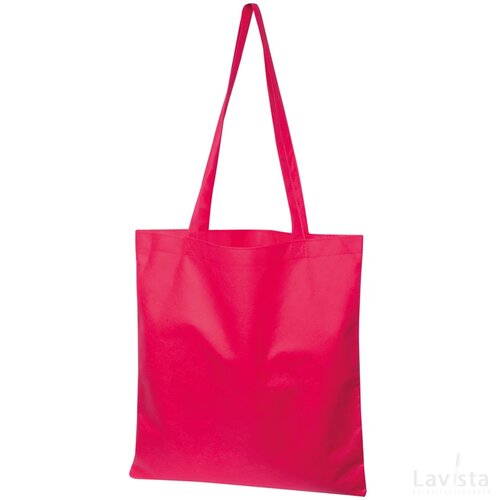 Non-woven shopping bag roze paars