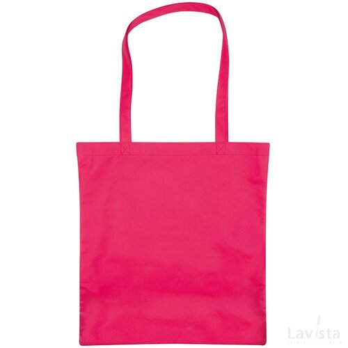 Non-woven shopping bag roze paars