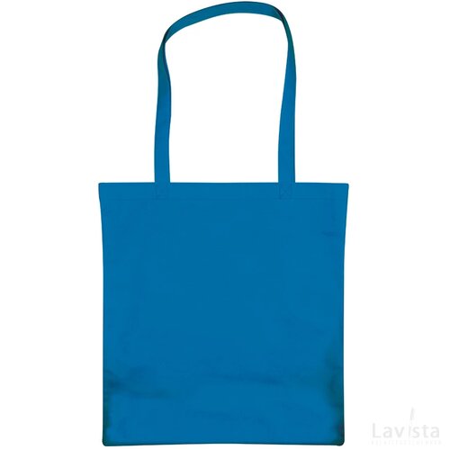 Non-woven shopping bag lichtblauw