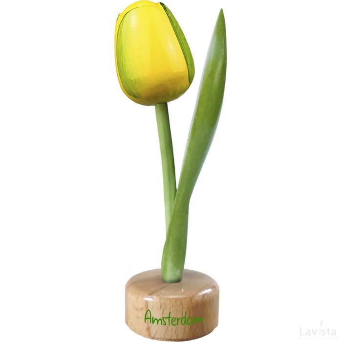 Tulip pedestal 20 cm ( big ), yellow green Amsterdam