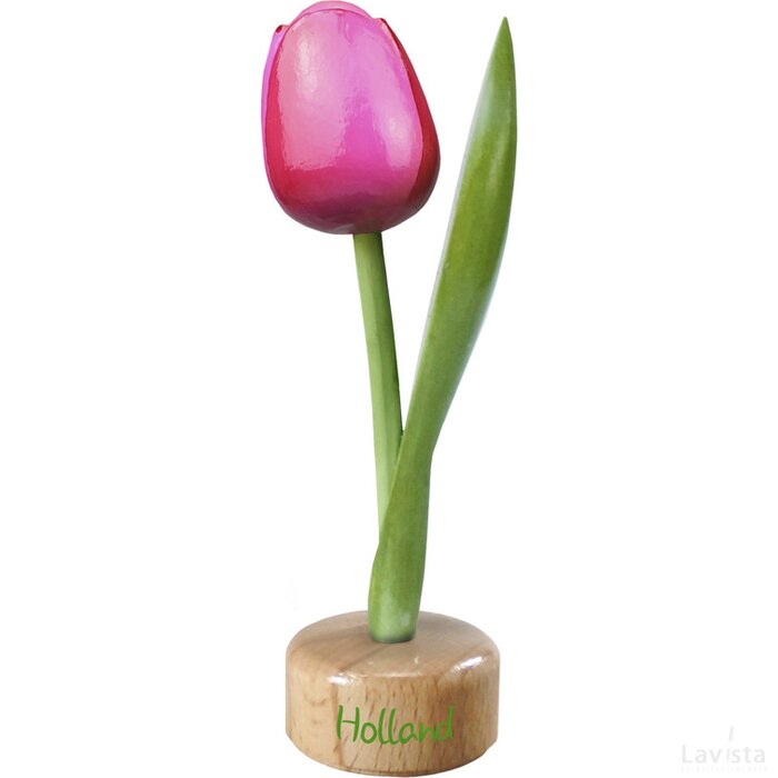 Tulip pedestal 20 cm ( big ), pink red Holland