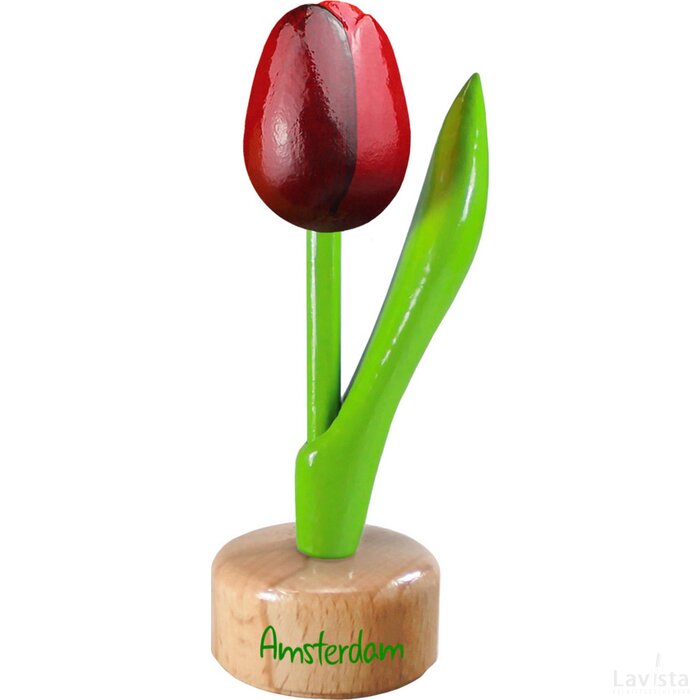 Tulip pedestal 8,5 cm ( small ), red aubergine Amsterdam