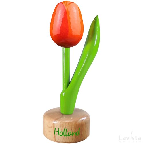Tulip pedestal 8,5 cm ( small ), orange red Holland