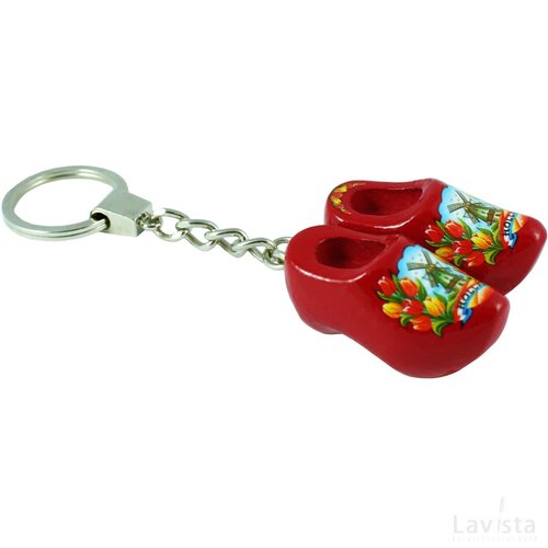 Keychain 2 shoes, yellow farmer