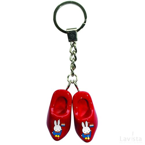 Keychain 2 shoes, red Nijntje Miffy