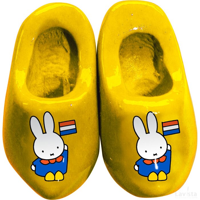 Magnet 2 shoes 4 cm, yellow Nijntje Miffy