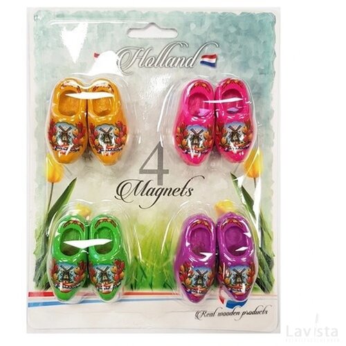 Blister 4 magnets 2 shoes 4 cm, gl, rz,li,pa