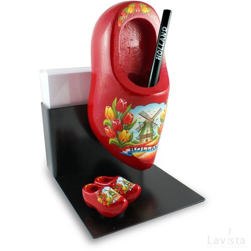 Penholder shoe 14,5 cm, red tulip