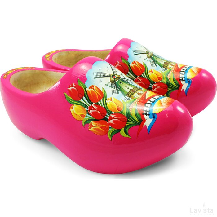 Draagklomp Rounded Tulip Pink maat 24
