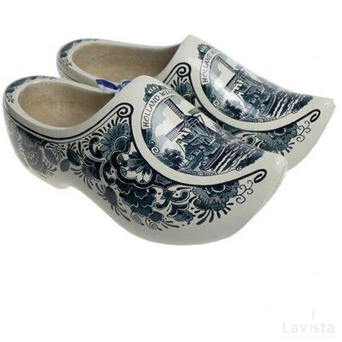 Draagklomp Pointed Mill 4 Delft Blue maat 19