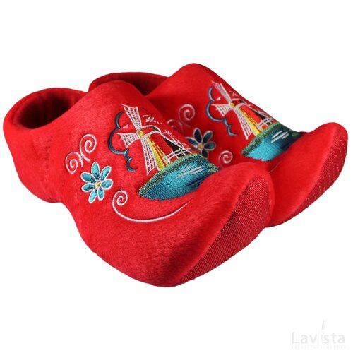 Klomppantoffels, red mill maat 16-19
