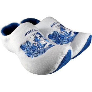 Klomppantoffels, delft blue kissing couple maat 16-19