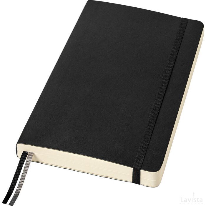 Classic Expanded L soft cover notitieboek - gelinieerd Zwart