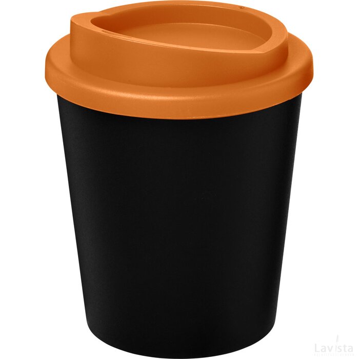 Americano® espresso 250 ml geïsoleerde beker Zwart,Oranje Zwart, Oranje Zwart/Oranje