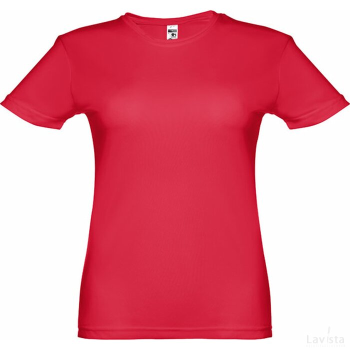 Thc Nicosia Women Sport T-Shirt Voor Vrouwen Rood