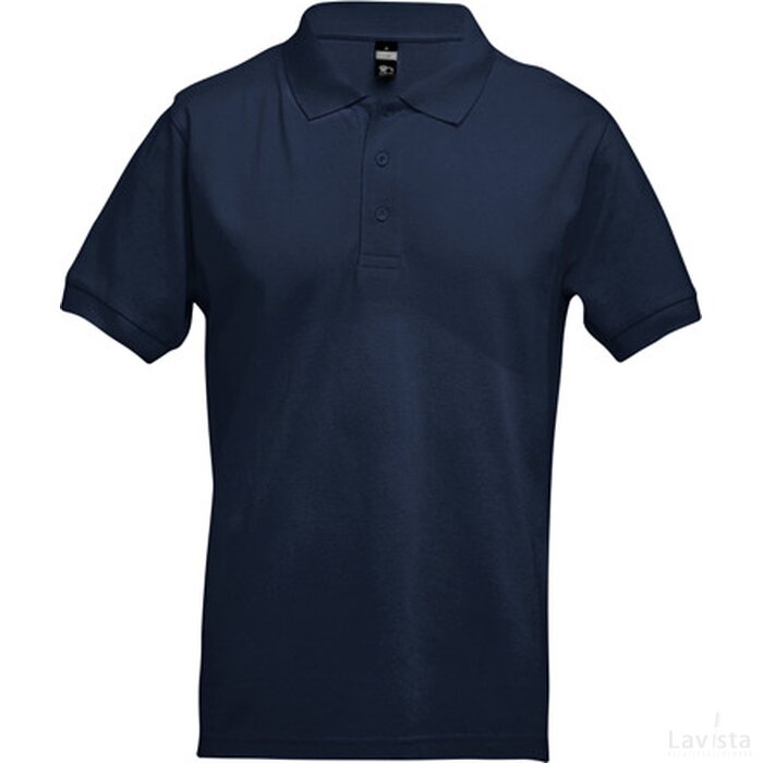 Thc Adam Polo T-Shirt Voor Mannen Blauw