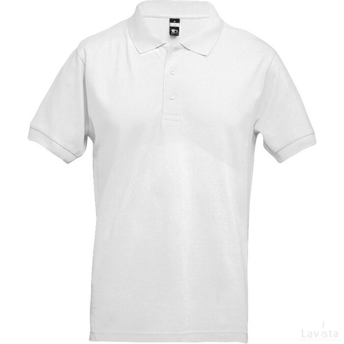 Thc Adam 3Xl Wh Polo T-Shirt Voor Mannen Wit