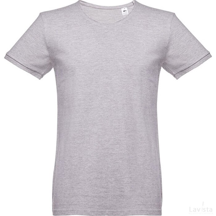 Thc San Marino T-Shirt Voor Mannen Heide Licht Grijs