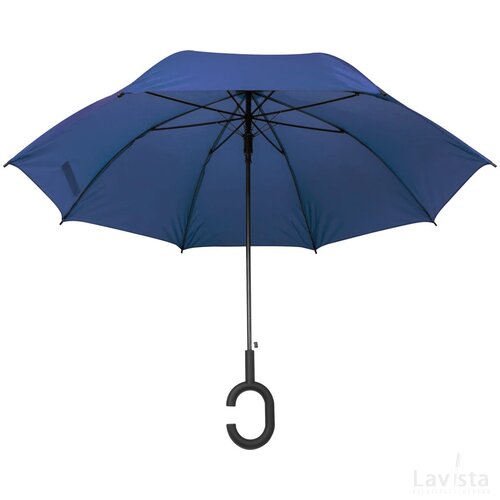 Paraplu vrije hand blauw