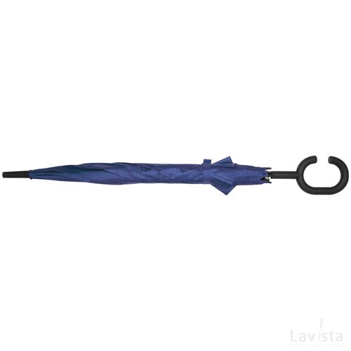 Paraplu vrije hand blauw