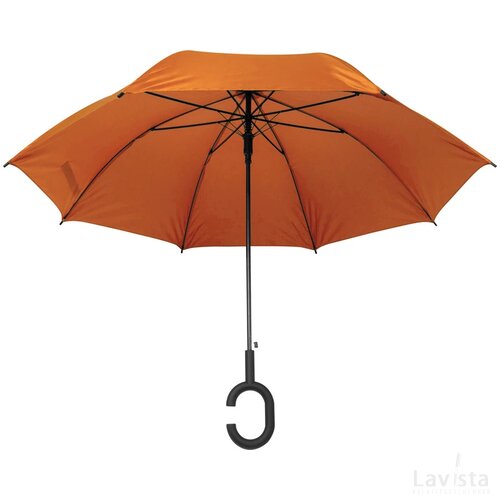 Paraplu vrije hand oranje