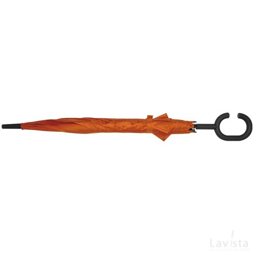 Paraplu vrije hand oranje