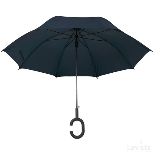 Paraplu vrije hand donkerblauw darkblue donkerblauw