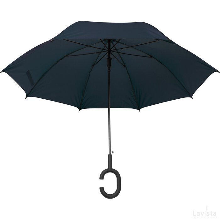 Paraplu vrije hand donkerblauw darkblue donkerblauw